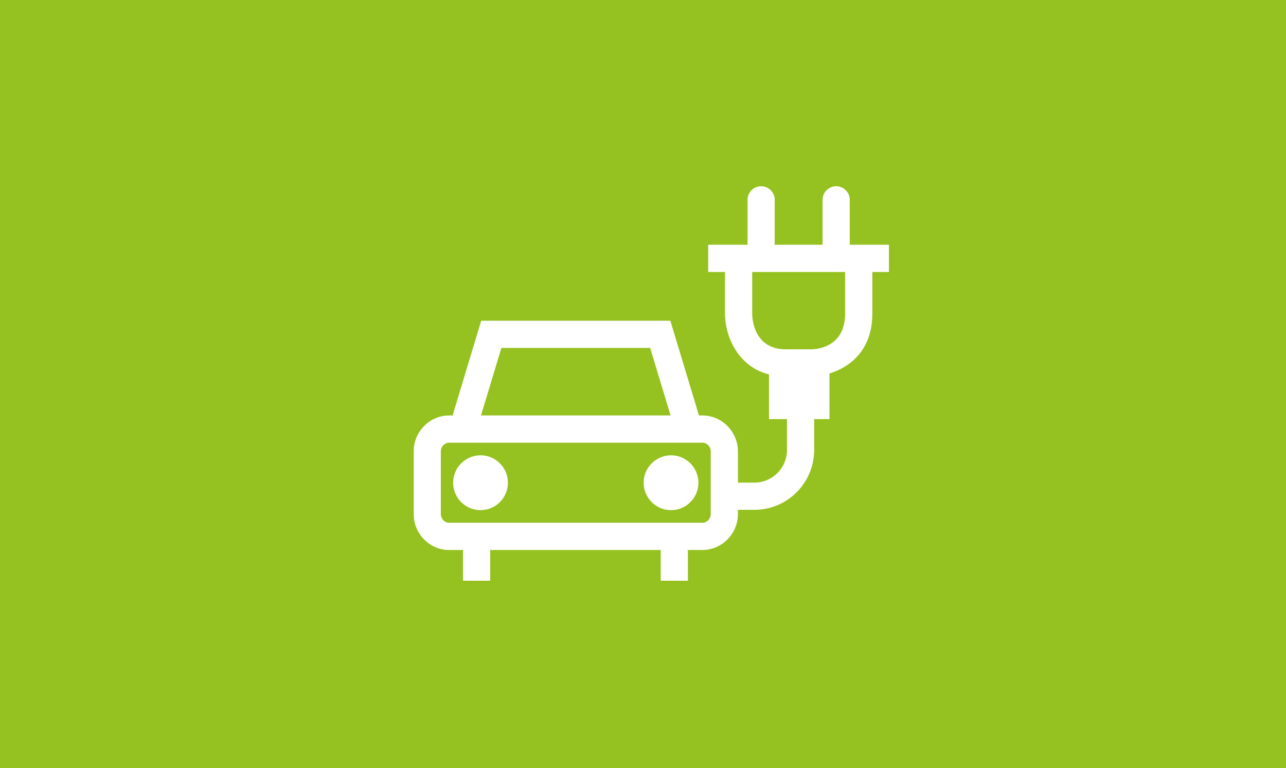 Ein grafisches Bild von einem E-Auto.