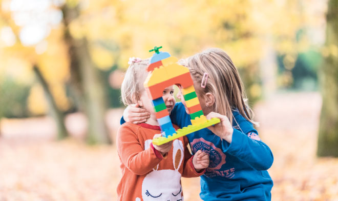 Familienzusammenhalt: Lisa und Leonie Rosendahl 