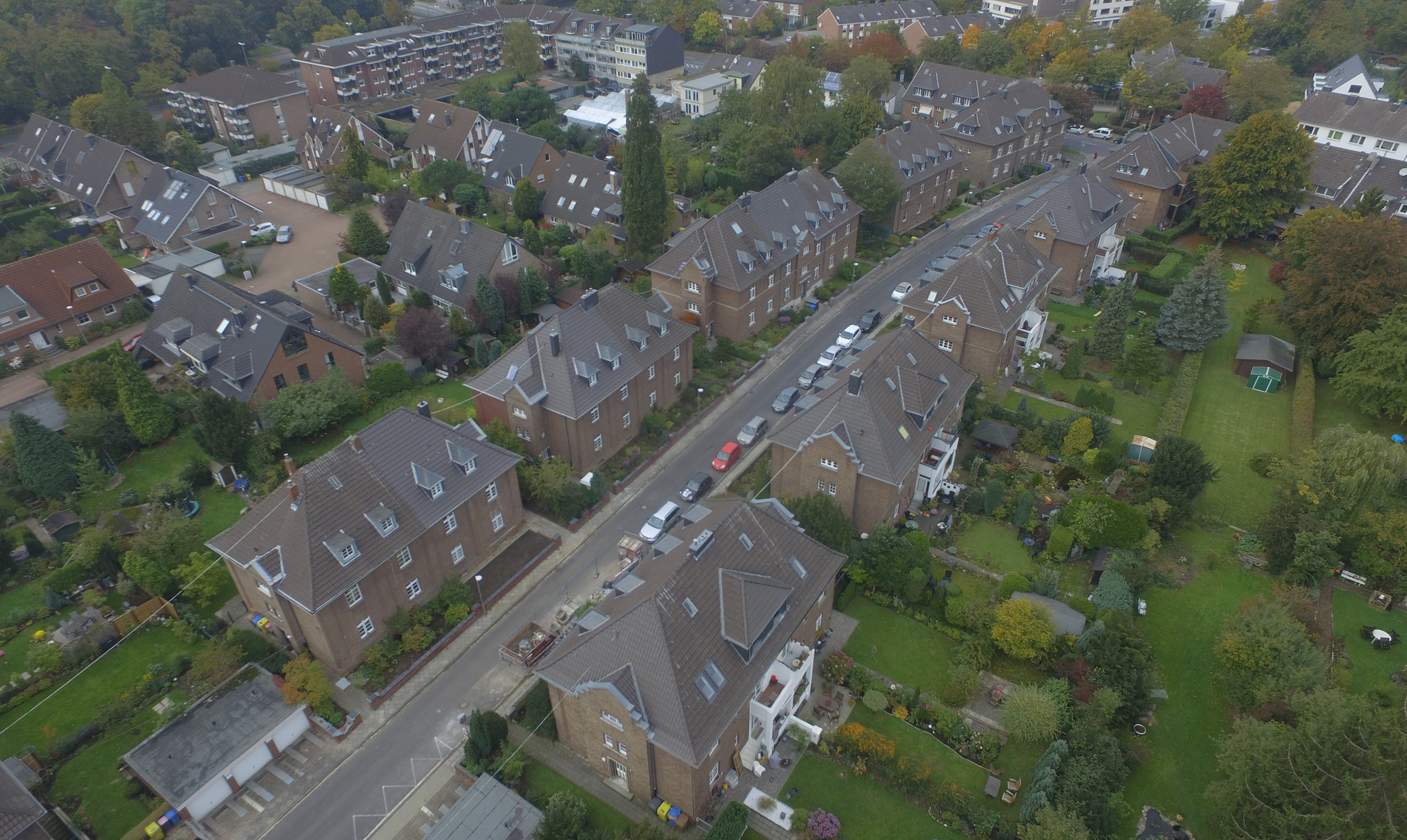 Kamillianerstraße Luftbild