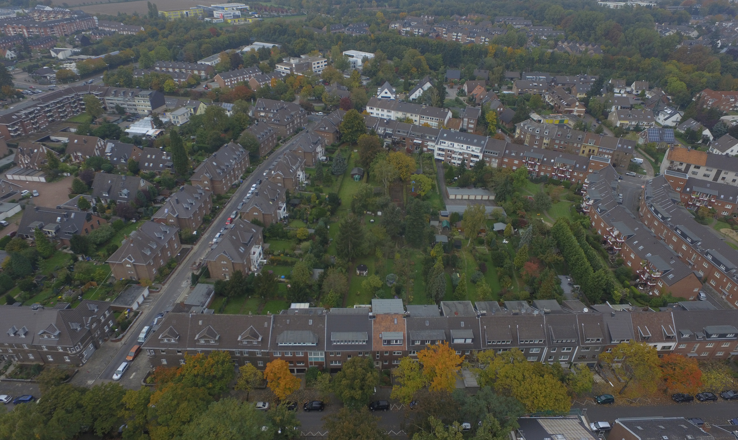 Kamillianerstraße Luftbild