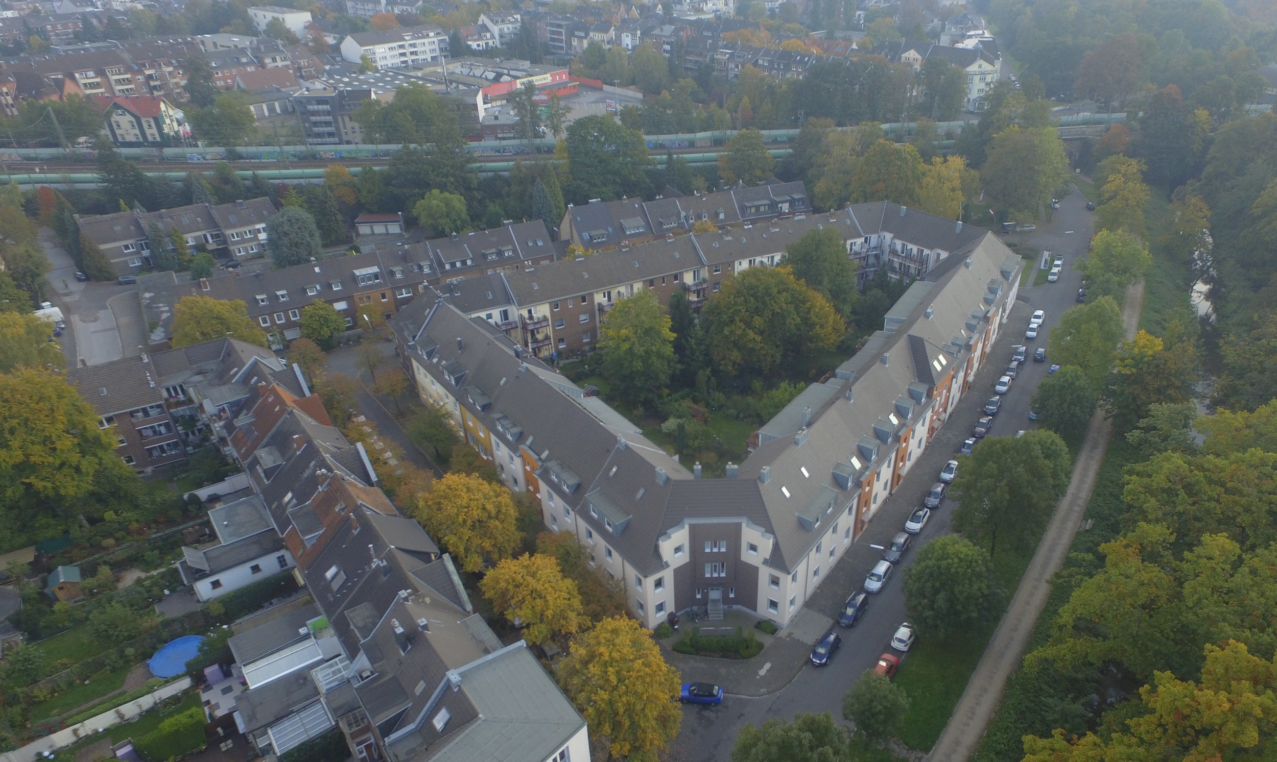 Viktoriastraße Luftbild