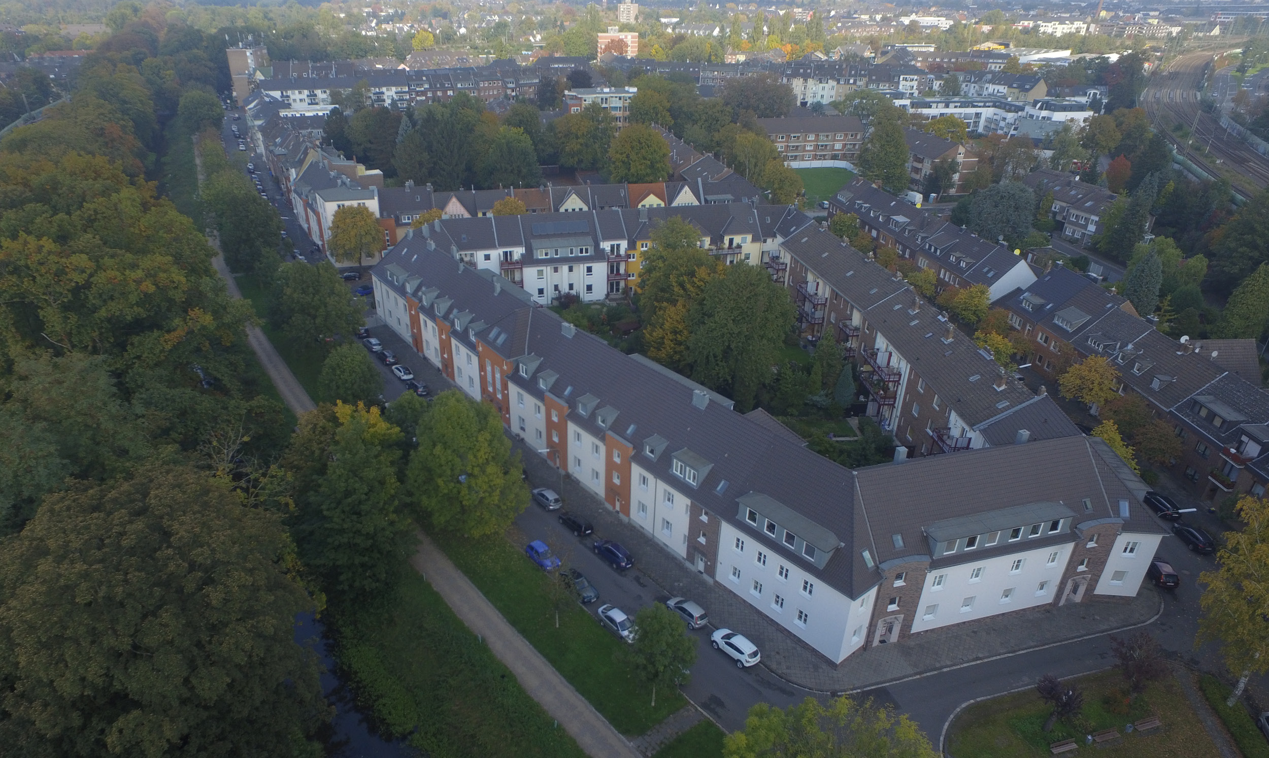 Viktoriastraße Luftbild