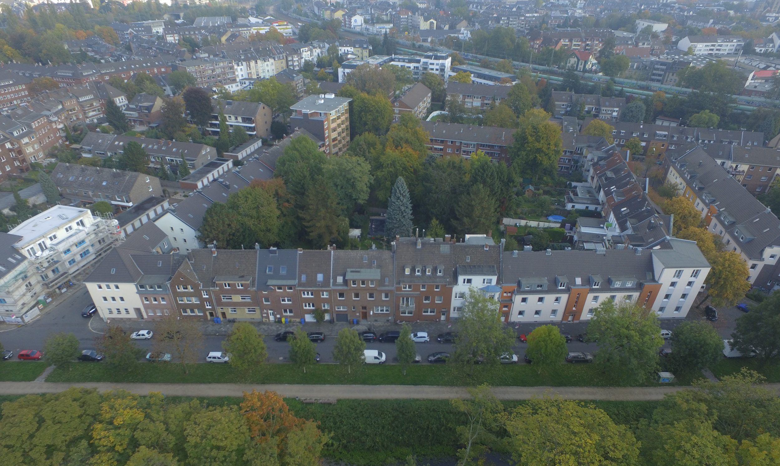 Viktoriastraße Luftbild