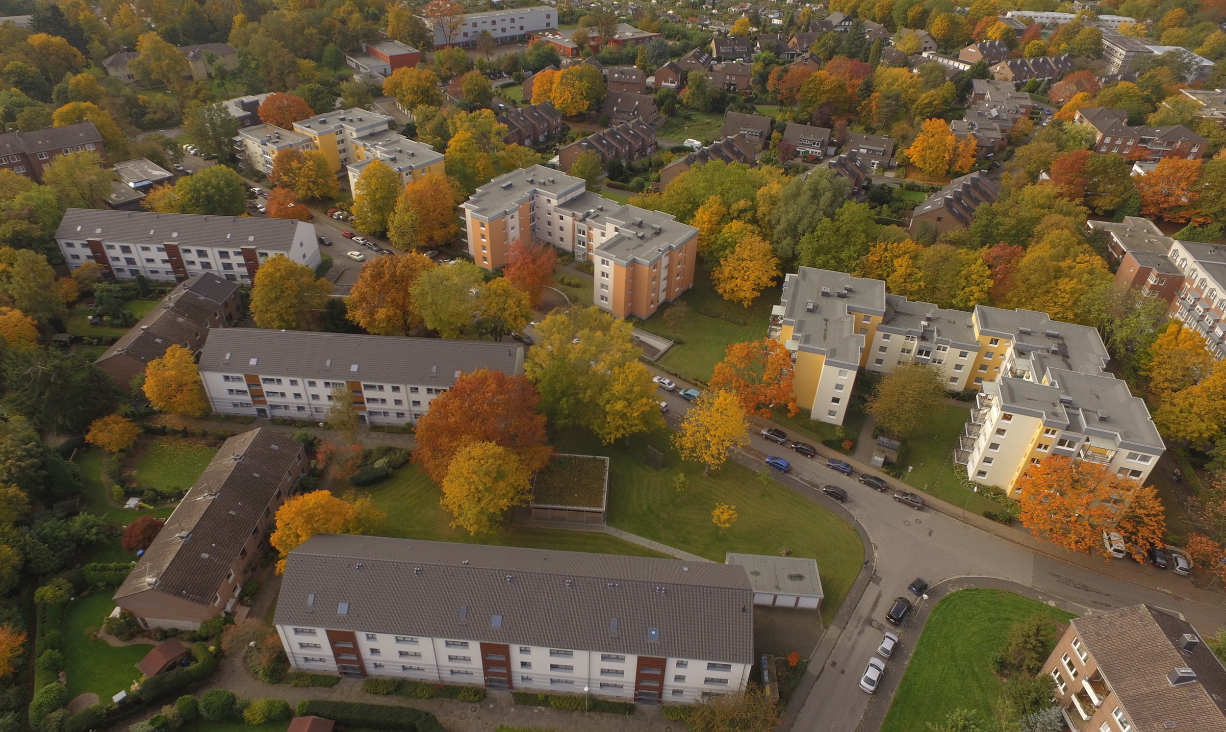 Neusser Weyhe Luftbild