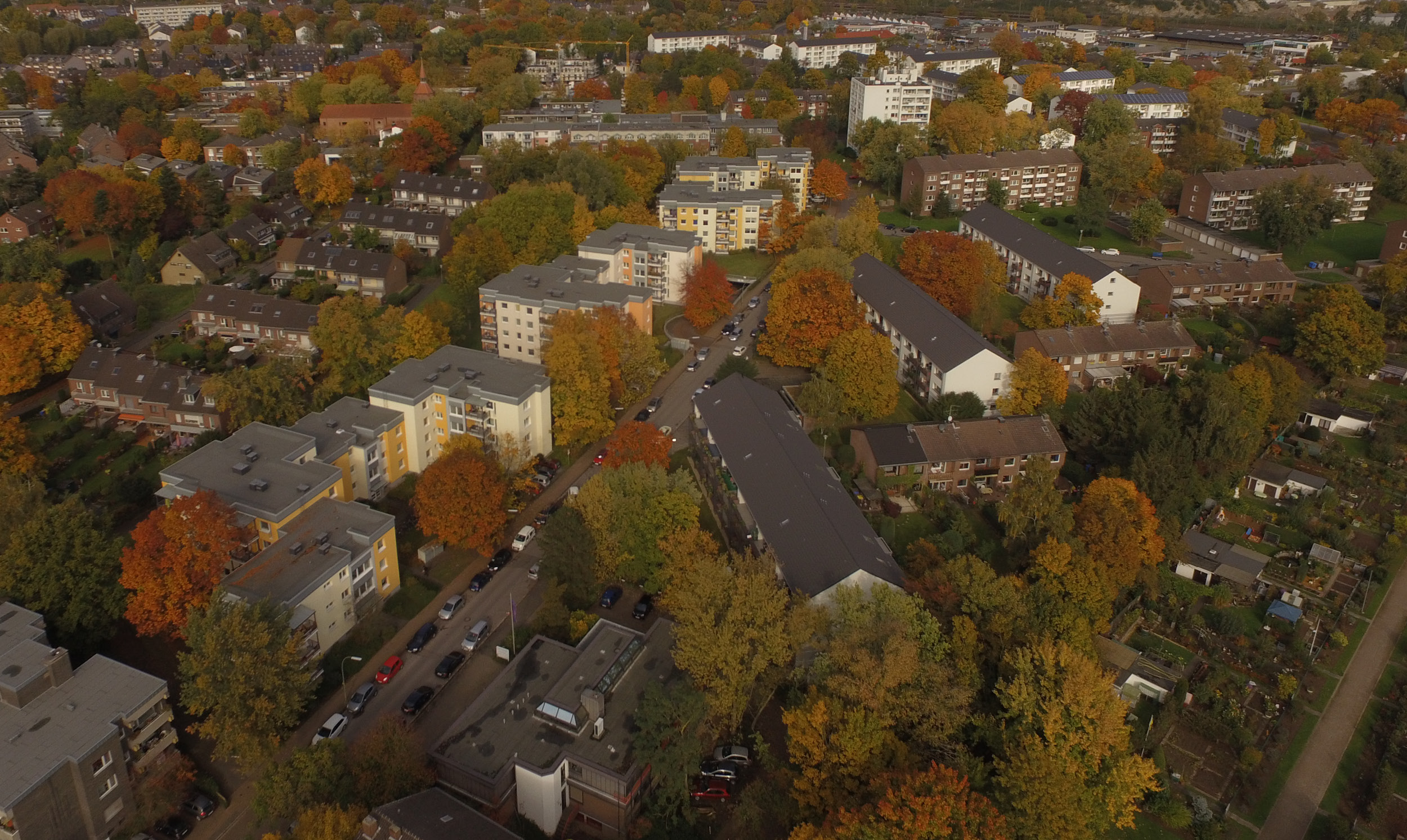 Neusser Weyhe Luftbild