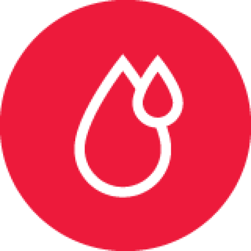 Ein Icon von einem Tropfen