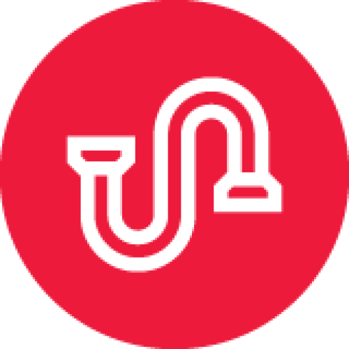 Ein Icon von einem Abfluss.