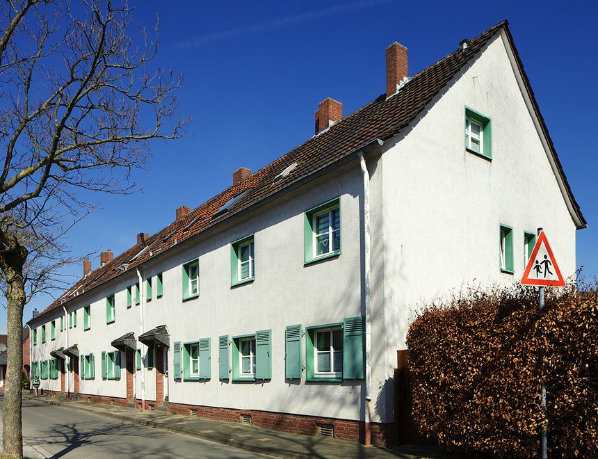 Luftbild von der Tulpenstraße